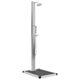 Douche extérieure vidaxl avec cuisson HKC en acier inoxydable