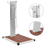 Douche extérieure Vidaxx avec receveur en acier inoxydable HKC
