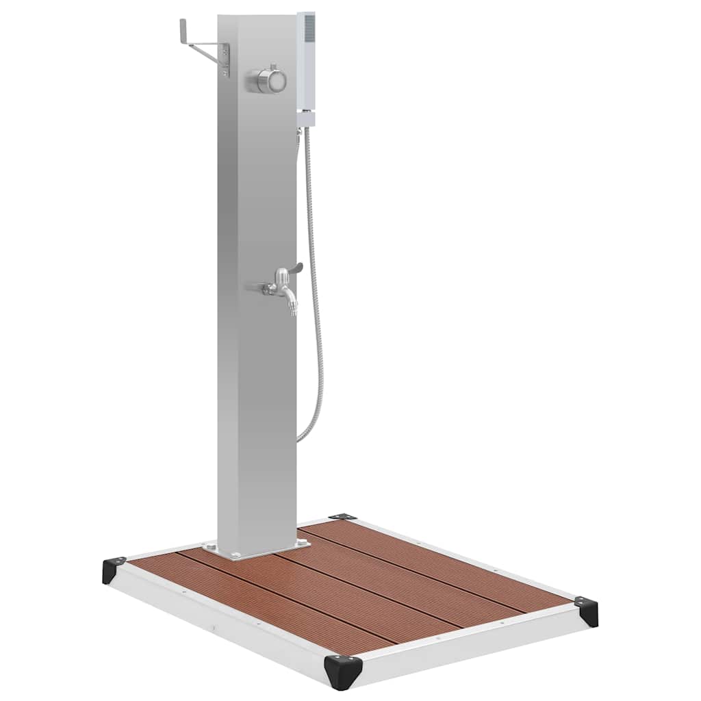 Douche extérieure Vidaxx avec receveur en acier inoxydable HKC