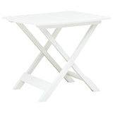 Vidaxl tuintafel inklapbaar 79x72x70 cm kunststof wit