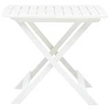 Vidaxl tuintafel inklapbaar 79x72x70 cm kunststof wit