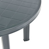 Vidaxl tuintafel 89 cm kunststof groen