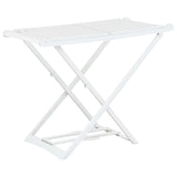 VidaXL Draogkkin Foldable Plastic White