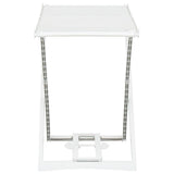 Vidaxl draogkkin plastique pliable blanc