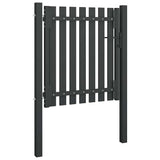 Port vidaxl 1x1,25 m anthracite en acier
