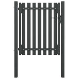 Port vidaxl 1x1,5 m anthracite en acier