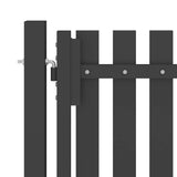Port vidaxl 1x1,5 m anthracite en acier