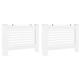 Radiatoroments vidaxl 2 ST 112X19X81.5 cm MDF blanc
