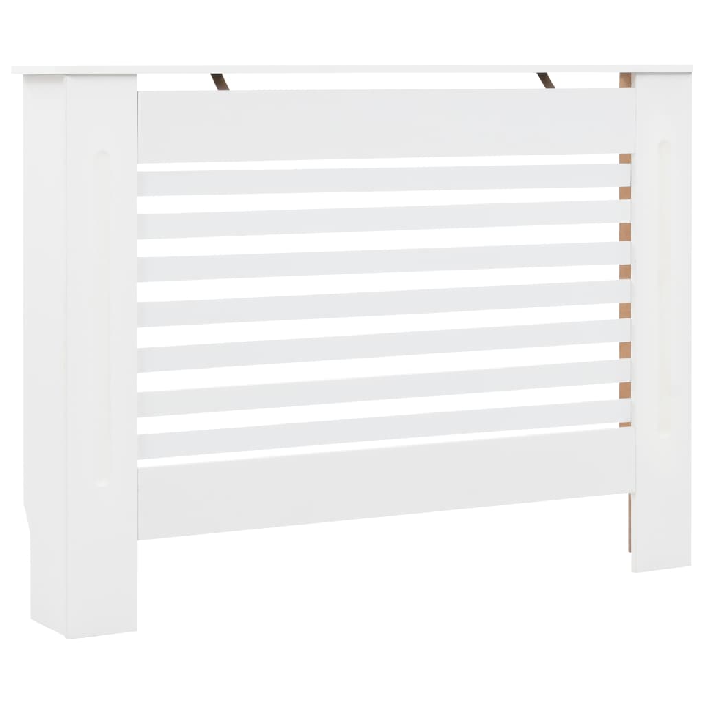 Vidaxl radiatorji 2 St 112x19x81,5 cm mdf bela