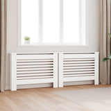 Radiatoroments vidaxl 2 ST 112X19X81.5 cm MDF blanc