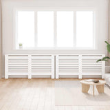 Radiatoroments vidaxl 2 ST 172X19X81.5 cm MDF blanc