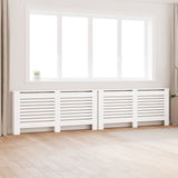 Radiatoroments vidaxl 2 ST 172X19X81.5 cm MDF blanc