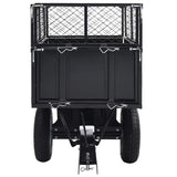Camion benne Vidaxl pour tondeuses autoportées 150 kg