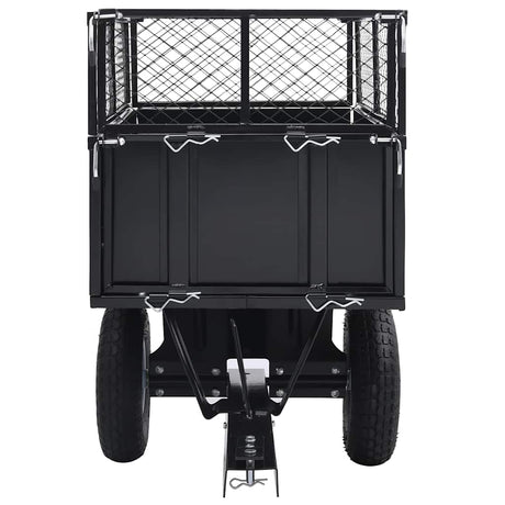 Camion benne Vidaxl pour tondeuses autoportées 150 kg