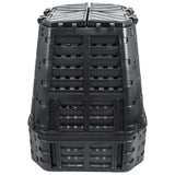 Vidaxx bac à compost 740 l 93,3x93,3x113 cm noir