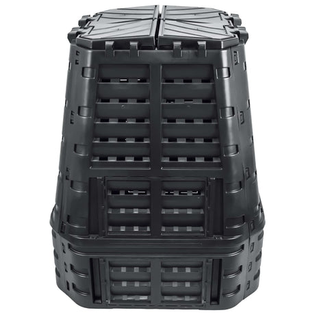 Vidaxx bac à compost 740 l 93,3x93,3x113 cm noir