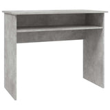 Vidaxl bureau 90x50x74 cm bewerkt hout betongrijs