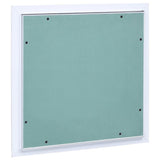 Panneau d'accès Vidaxl avec cadre en aluminium et plâtre 200x200 mm