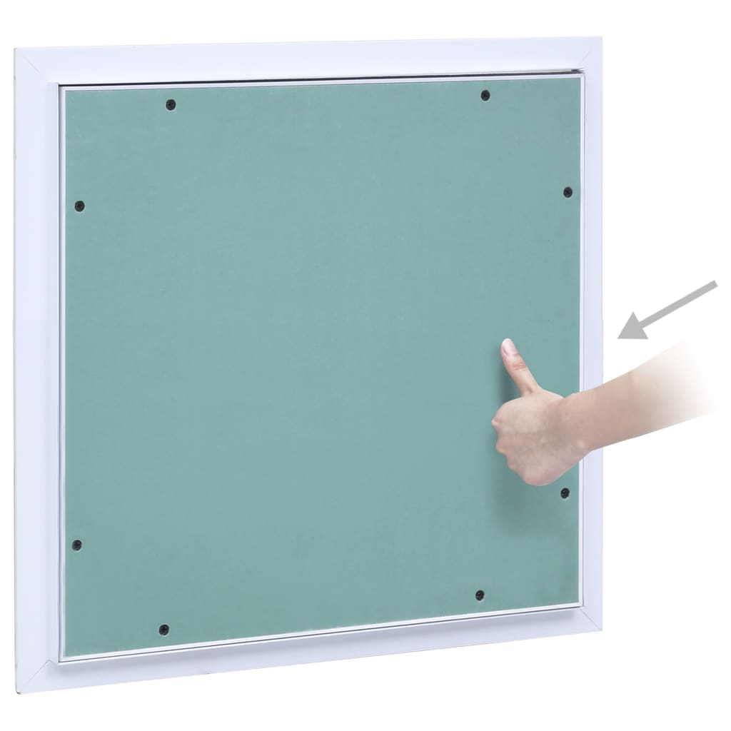 Vidaxl Zougangspanel mat Aluminum Frame an Plasterbréck 200x200 mm