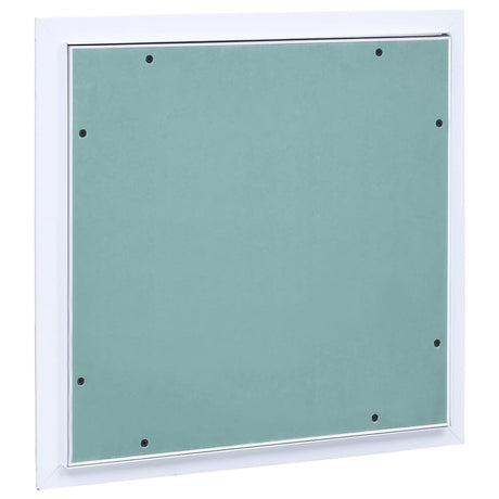 Panneau d'accès Vidaxl avec cadre en aluminium et plâtre 400x400 mm