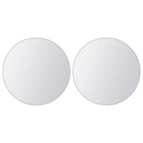 Vidaxl 16 st miroir carreaux de verre rond