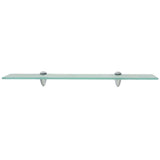 Vidaxl schappen zwevend 2 st 60x10 cm 8 mm glas