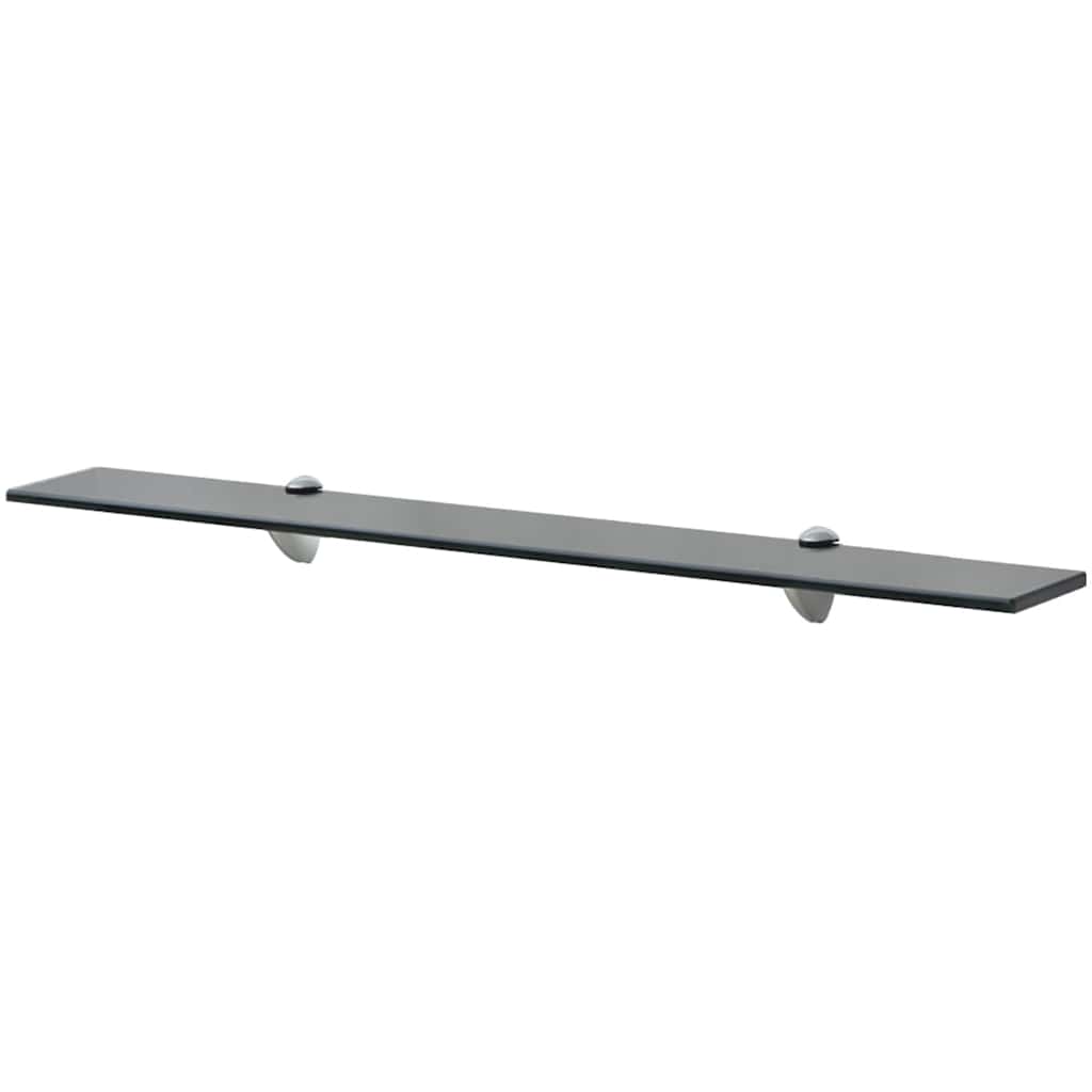 Vidaxl schappen zwevend 2 st 80x10 cm 8 mm glas