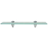 Vidaxl schappen zwevend 2 st 40x20 cm 8 mm glas