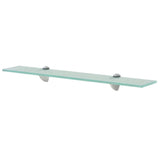 Vidaxl schappen zwevend 2 st 60x20 cm 8 mm glas