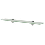 Vidaxl schappen zwevend 2 st 60x20 cm 8 mm glas