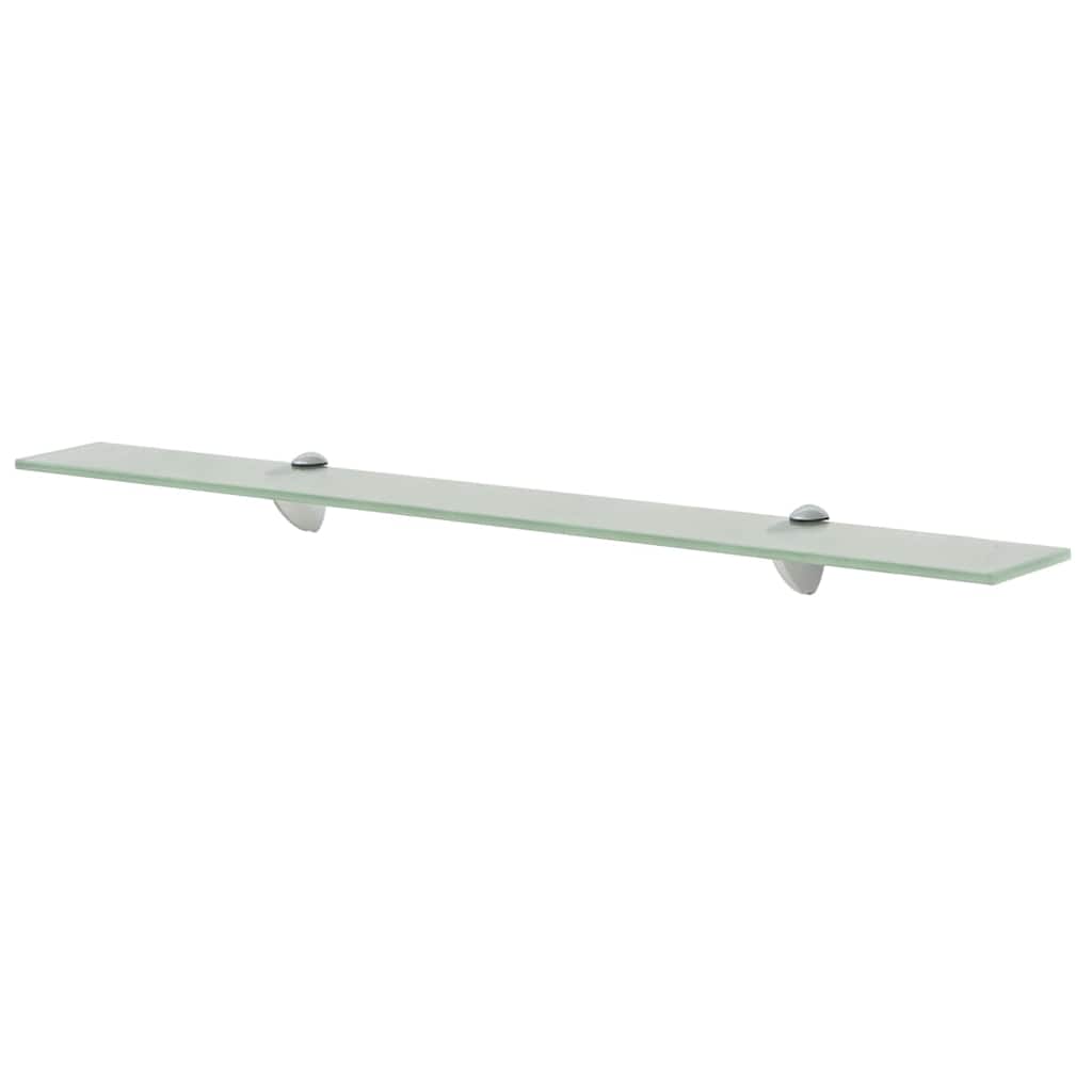 Vidaxl schappen zwevend 2 st 80x20 cm 8 mm glas