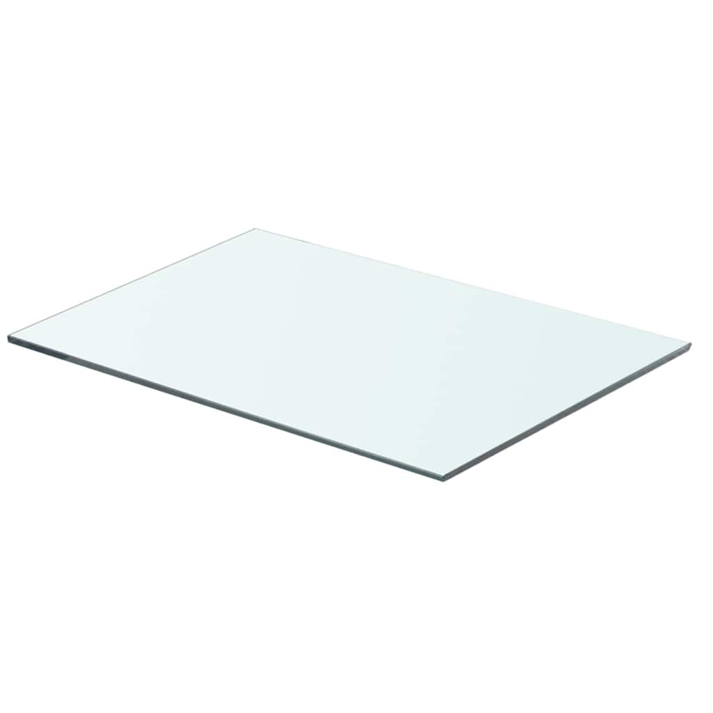 Vidaxl schappen 2 st 50x30 cm glas transparant