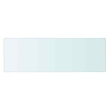 Vidaxl schappen 2 st 60x20 cm glas transparant