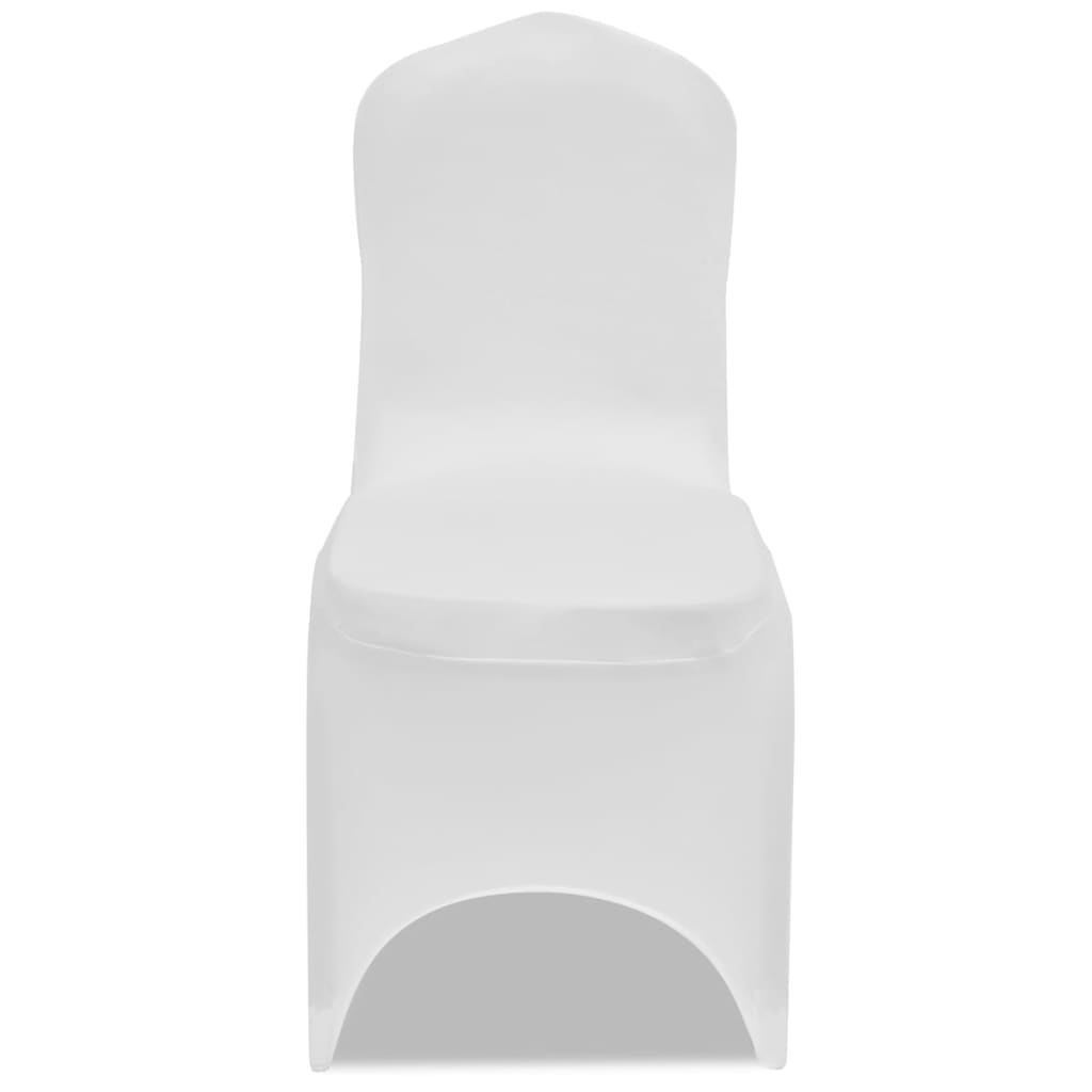 Las cubiertas del asiento de Vidaxl se estiran 24 st White