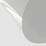 Vidaxl tafelbeschermer ø90 cm 1,6 mm pvc transparant