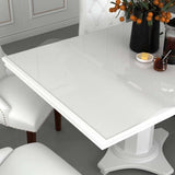 Vidaxl tafelbeschermer 100x90 cm 1,6 mm pvc transparant