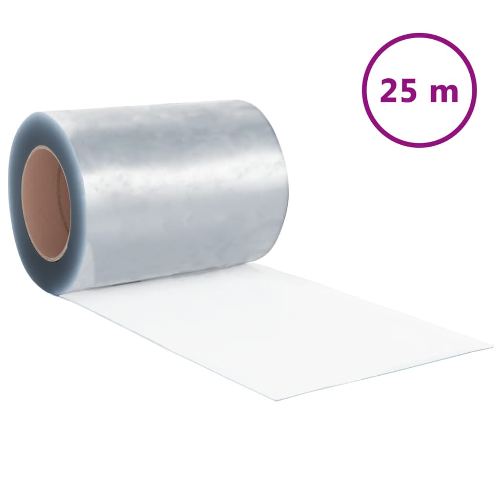 Cortina de tira de Vidaxl en el rollo 3x300 mm 25 m PVC