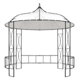 Vidaxl Arbor circa 300x290 cm bianco