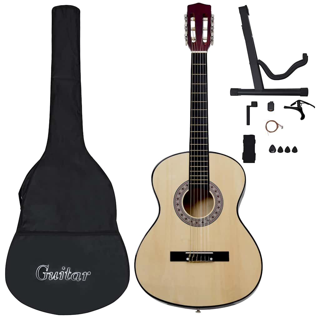 Vidaxl Guitar Guitar Set Classic Beginner 4 4 39