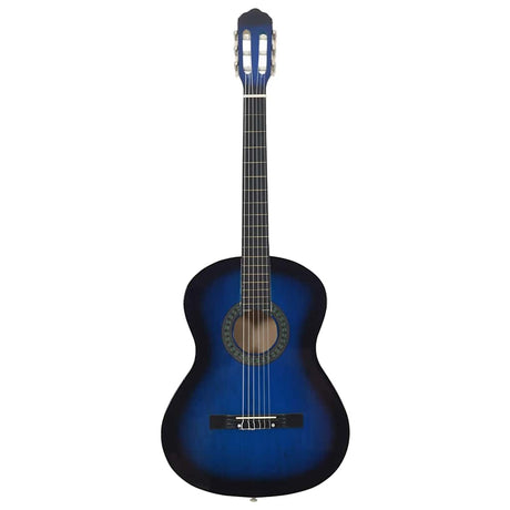 Vidaxl Guitar Classic Beginner 4 4 39 Lindenhout Blue