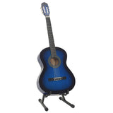 Ensemble de guitare Vidaxl 12 parties Classic débutant 4 4 39 Bleu