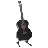 Vidaxl 12 pièces de guitare Début Classic 4 4 39 Black