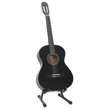 Vidaxl 12 pièces de guitare Début Classic 4 4 39 Black