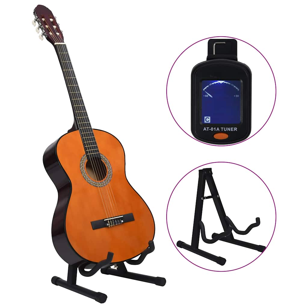 Vidaxl Guitar Guitar Set Classic Beginner 4 4 39