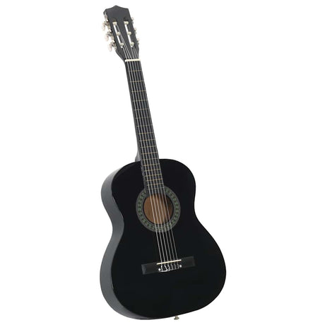 Vidaxl Guitar Classic débutant et enfants 3 4 36 Black