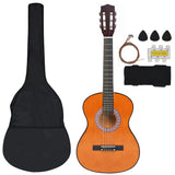 Vidaxl Set di chitarra a 8 pezzi Classic Ginderner 3 4 36