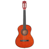 Vidaxl 8 pièces Guitar Set Classic Beginner 3 4 36