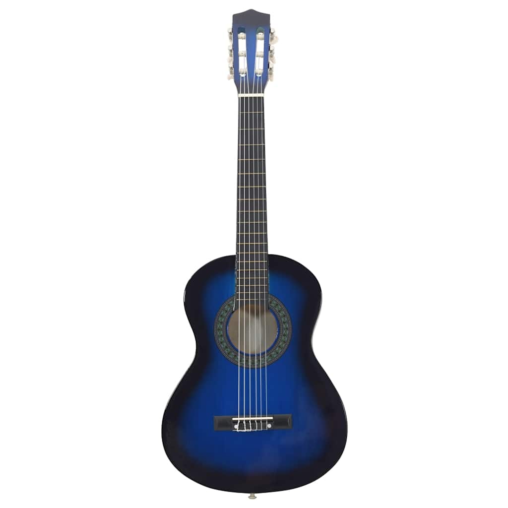 Vidaxl Guitar Classic débutant et enfants 1 2 34 bleu