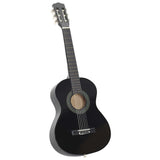 Vidaxl Guitar Classic débutant et enfants 1 2 34 noir