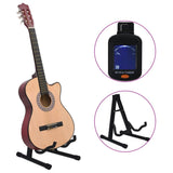 Ensemble de guitare Vidaxl 12 pièces avec 6 cordes Western Acoustic 38